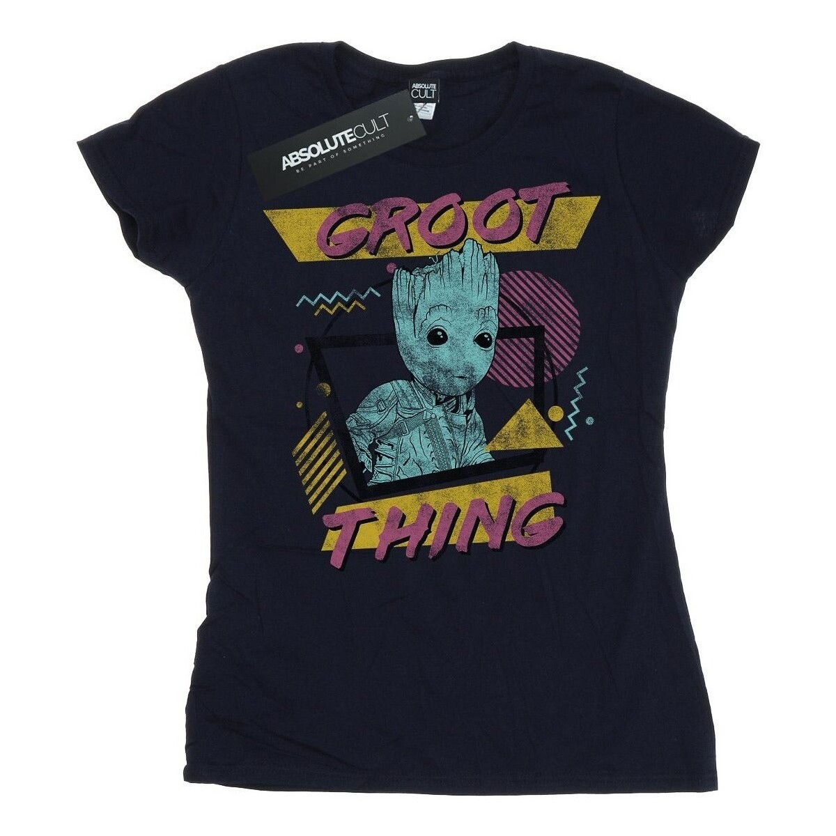 Abbigliamento Donna T-shirts a maniche lunghe Marvel Guardians Of The Galaxy Vol. 2 Groot Thing Blu