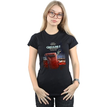 Abbigliamento Donna T-shirts a maniche lunghe Gremlins The New Batch Nero
