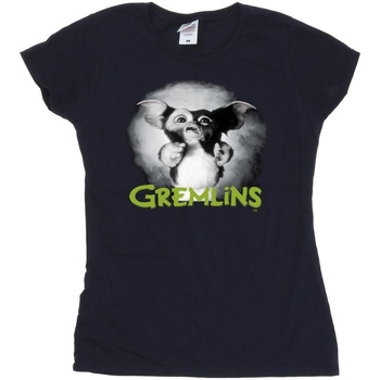 Abbigliamento Donna T-shirts a maniche lunghe Gremlins Scared Green Blu