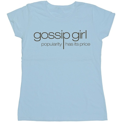 Abbigliamento Donna T-shirts a maniche lunghe Gossip Girl Classic Logo Blu