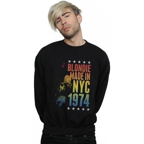 Abbigliamento Uomo Felpe Blondie Rainbow NYC Nero