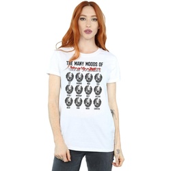 Abbigliamento Donna T-shirts a maniche lunghe Friday 13Th The Many Moods Of Jason Voorhees Bianco