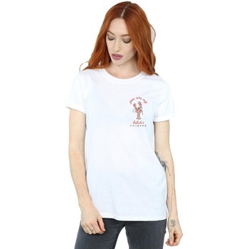 Abbigliamento Donna T-shirts a maniche lunghe Friends Lobster Chest Bianco