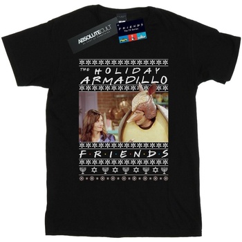 Abbigliamento Donna T-shirts a maniche lunghe Friends Fair Isle Holiday Armadillo Nero