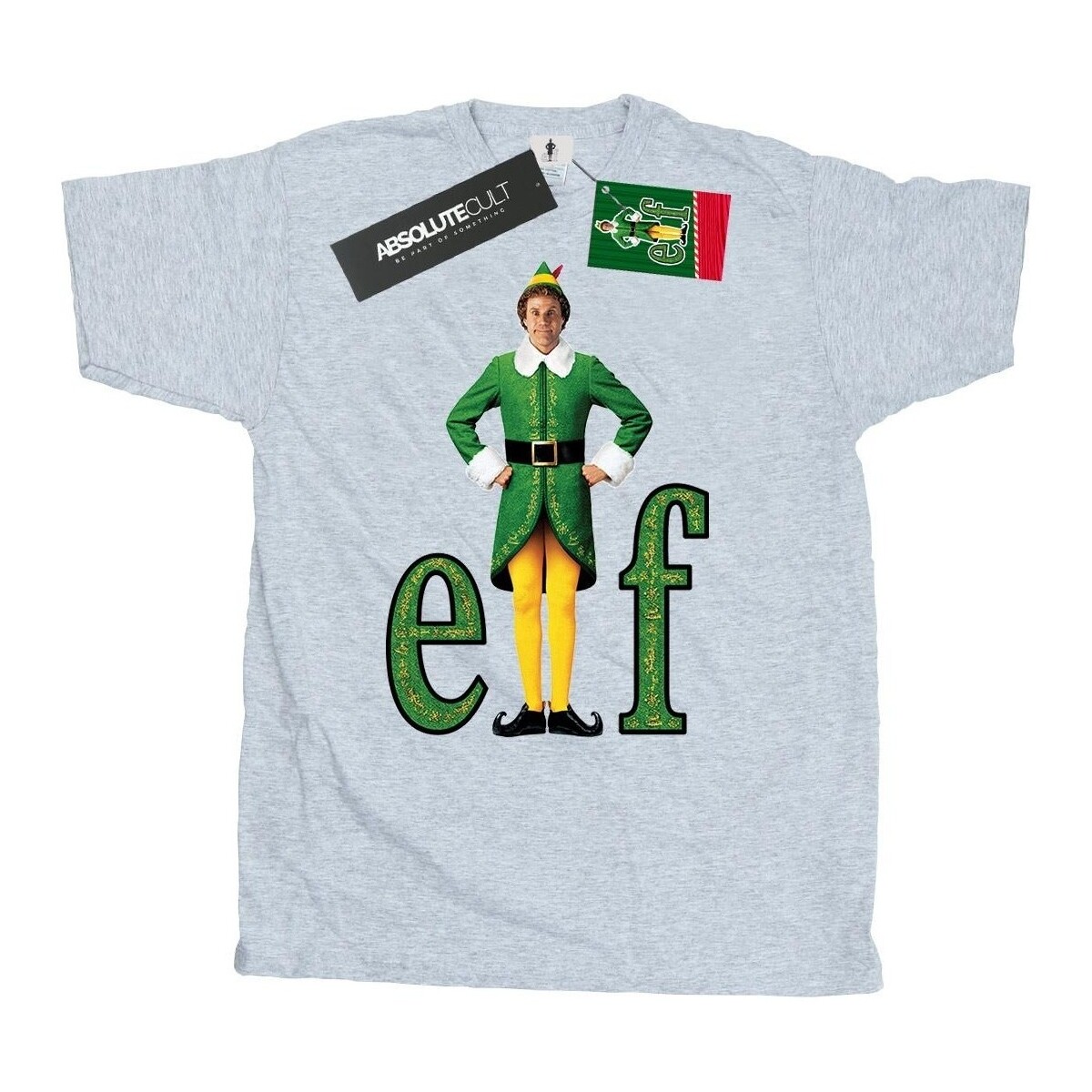 Abbigliamento Uomo T-shirts a maniche lunghe Elf Buddy Logo Grigio