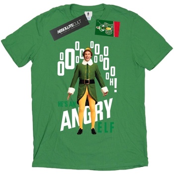 Abbigliamento Uomo T-shirts a maniche lunghe Elf Angry Verde