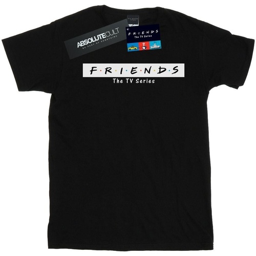 Abbigliamento Donna T-shirts a maniche lunghe Friends Logo Block Nero