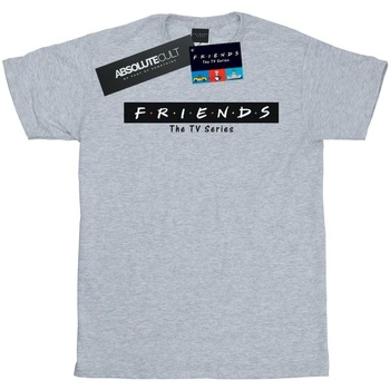 Abbigliamento Donna T-shirts a maniche lunghe Friends Logo Block Grigio