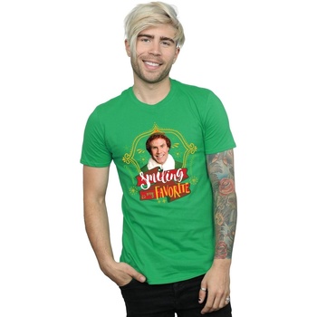 Abbigliamento Uomo T-shirts a maniche lunghe Elf Buddy Smiling Verde