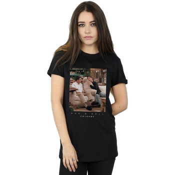 Abbigliamento Donna T-shirts a maniche lunghe Friends Hug And Roll Nero