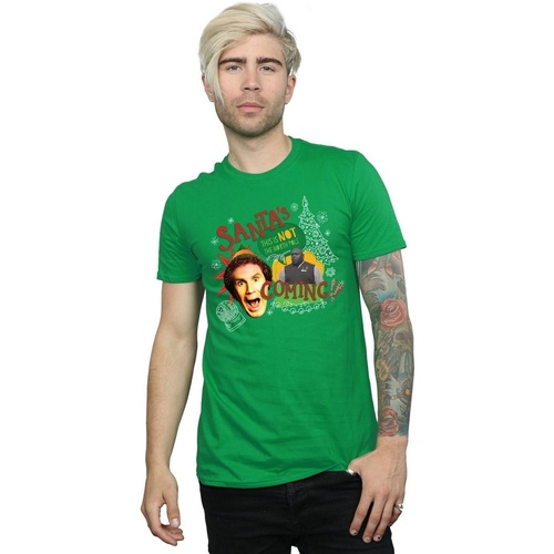 Abbigliamento Uomo T-shirts a maniche lunghe Elf North Pole Verde