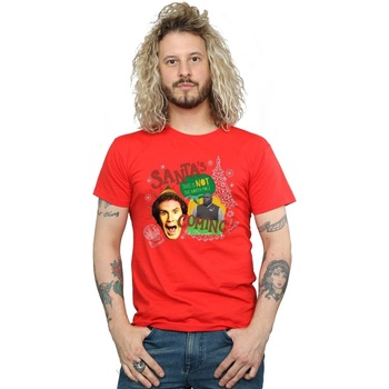 Abbigliamento Uomo T-shirts a maniche lunghe Elf North Pole Rosso