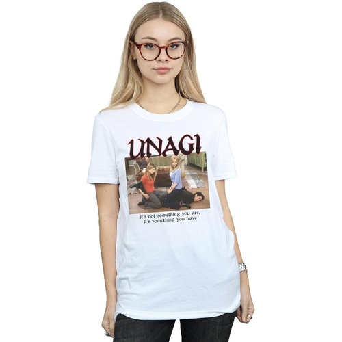 Abbigliamento Donna T-shirts a maniche lunghe Friends Unagi Photo Bianco