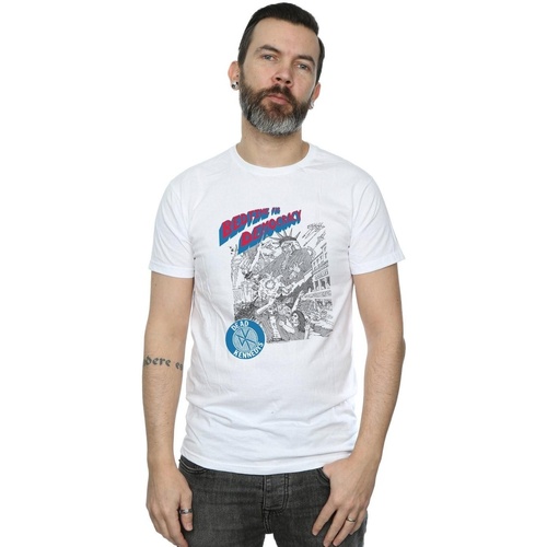Abbigliamento Uomo T-shirts a maniche lunghe Dead Kennedys Bedtime For Democracy Bianco