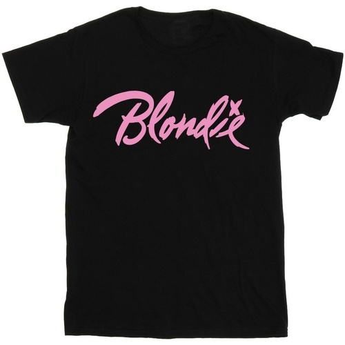 Abbigliamento Uomo T-shirts a maniche lunghe Blondie Classic Logo Nero