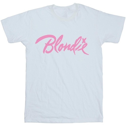 Abbigliamento Uomo T-shirts a maniche lunghe Blondie Classic Logo Bianco