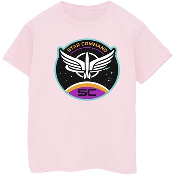 Abbigliamento Bambino T-shirt maniche corte Disney Lightyear Star Command Circle Rosso
