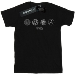 Abbigliamento Uomo T-shirts a maniche lunghe Fantastic Beasts Circular Icons Nero