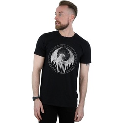 Abbigliamento Uomo T-shirts a maniche lunghe Fantastic Beasts Distressed Magical Congress Nero