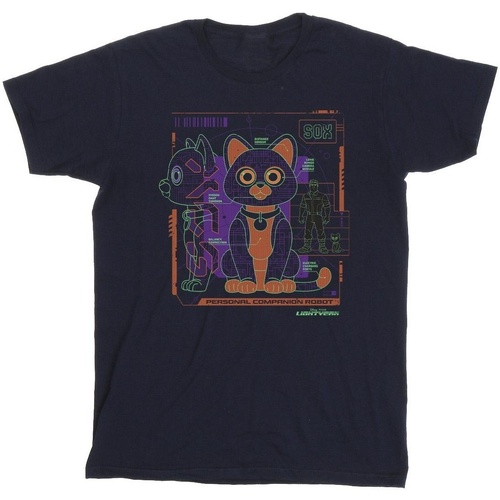 Abbigliamento Bambino T-shirt maniche corte Disney Lightyear Sox Technical Blu