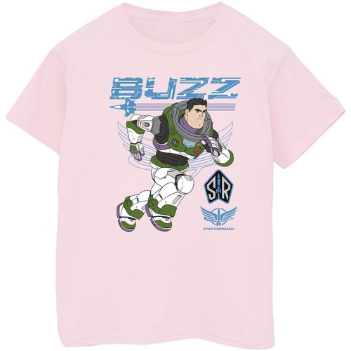 Abbigliamento Bambino T-shirt maniche corte Disney Lightyear Buzz Run To Action Rosso