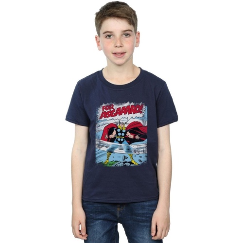 Abbigliamento Bambino T-shirt maniche corte Marvel Thor Asgard Blu