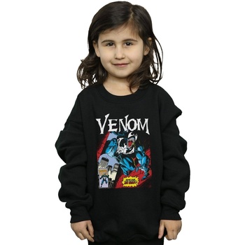 Abbigliamento Bambina Felpe Marvel Venom Read Our Lips Nero
