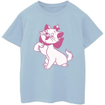 Abbigliamento Bambino T-shirt maniche corte Disney The Aristocats Marie Blu