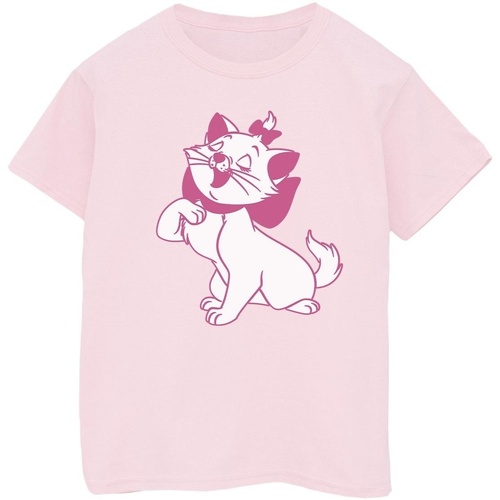 Abbigliamento Bambino T-shirt maniche corte Disney The Aristocats Marie Rosso