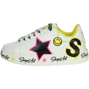 Scarpe Donna Sneakers alte Shop Art SASS230213 Bianco