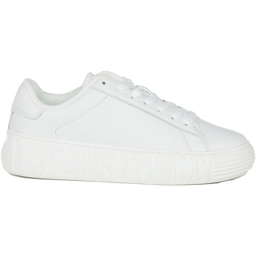 Scarpe Donna Sneakers Tommy Jeans SCARPA LTH OUTSOLE Bianco