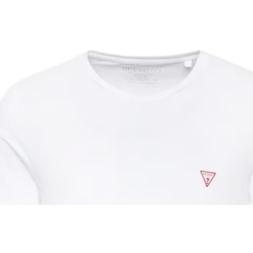 Abbigliamento Uomo T-shirt maniche corte Guess Core Bianco