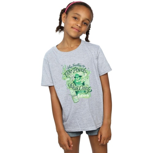 Abbigliamento Bambina T-shirts a maniche lunghe Harry Potter BI21327 Grigio