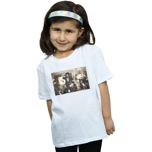Abbigliamento Bambina T-shirts a maniche lunghe Harry Potter Letter From Hogwarts Bianco