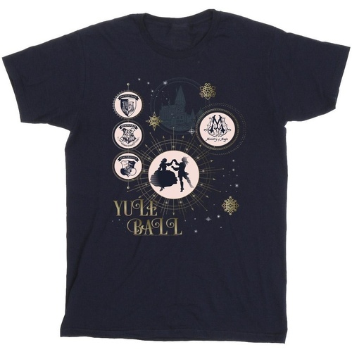 Abbigliamento Bambina T-shirts a maniche lunghe Harry Potter Yule Ball Blu