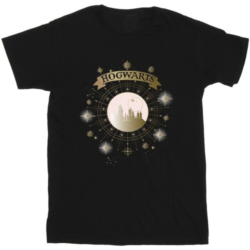 Abbigliamento Bambina T-shirts a maniche lunghe Harry Potter Hogwarts Yule Ball Nero