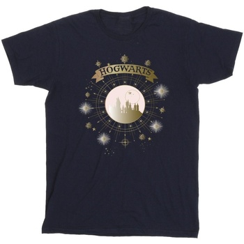 Abbigliamento Bambina T-shirts a maniche lunghe Harry Potter Hogwarts Yule Ball Blu