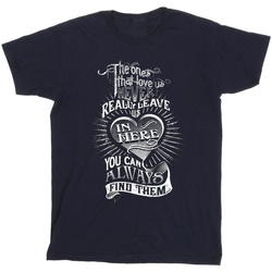 Abbigliamento Bambina T-shirts a maniche lunghe Harry Potter The Ones That Love Us Blu