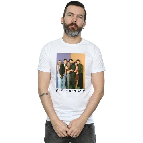 Abbigliamento Uomo T-shirts a maniche lunghe Friends Group Photo Bianco