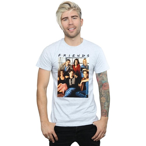Abbigliamento Uomo T-shirts a maniche lunghe Friends Group Photo Window Grigio