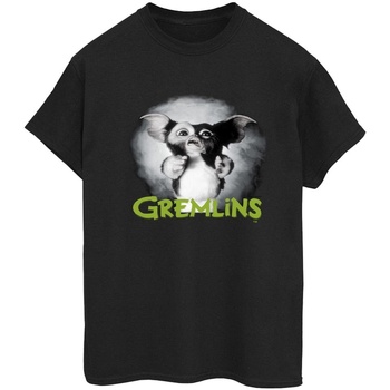 Abbigliamento Donna T-shirts a maniche lunghe Gremlins Scared Green Nero