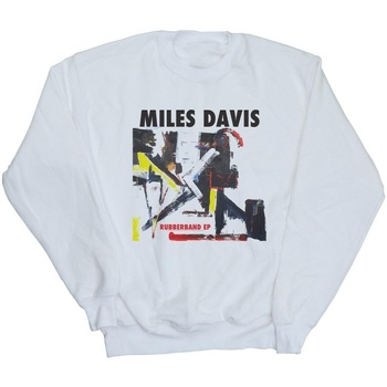 Abbigliamento Bambina Felpe Miles Davis Rubberband EP Bianco