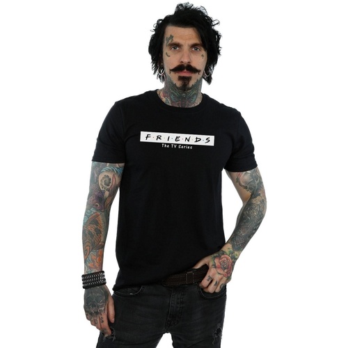 Abbigliamento Uomo T-shirts a maniche lunghe Friends Logo Block Nero