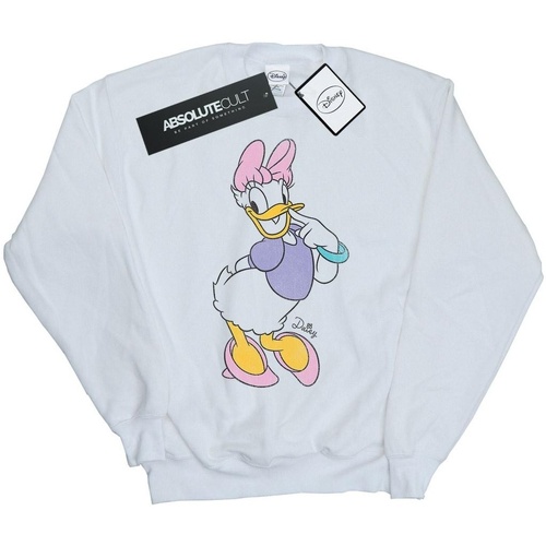Abbigliamento Bambino Felpe Disney Classic Daisy Duck Bianco