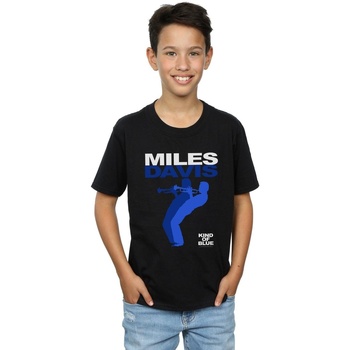 Abbigliamento Bambino T-shirt maniche corte Miles Davis Kind Of Blue Nero