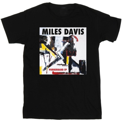 Abbigliamento Bambino T-shirt maniche corte Miles Davis Rubberband EP Nero