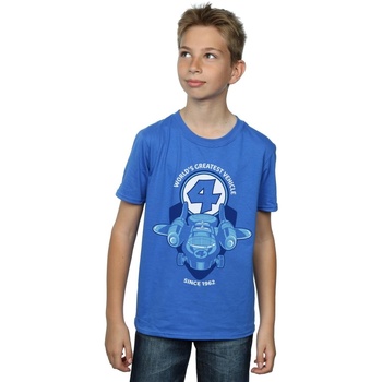 Abbigliamento Bambino T-shirt maniche corte Marvel Fantastic Four Fantasticar Blu