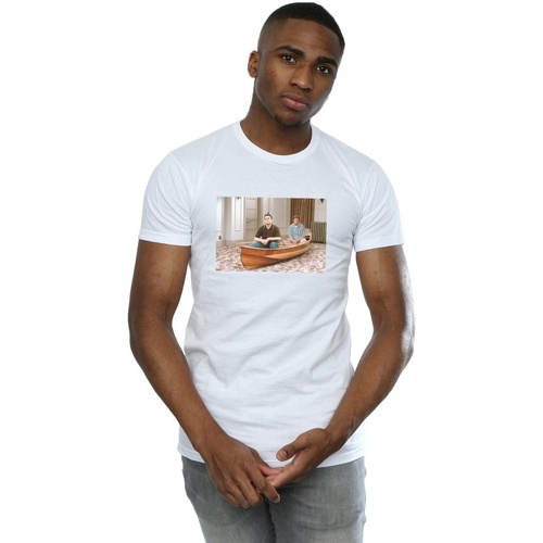 Abbigliamento Uomo T-shirts a maniche lunghe Friends Boat Photo Bianco