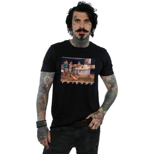 Abbigliamento Uomo T-shirts a maniche lunghe Friends Joey Mermaid Nero