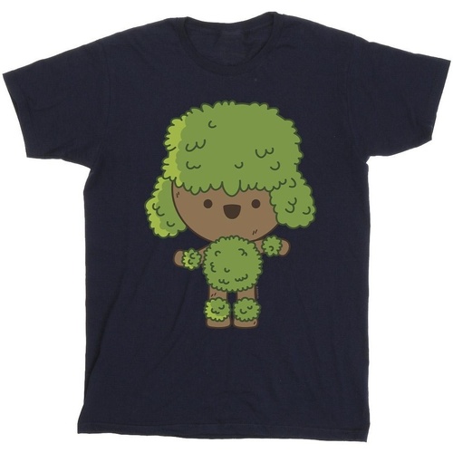 Abbigliamento Bambino T-shirt & Polo Marvel I Am Groot Chibi Dance Blu